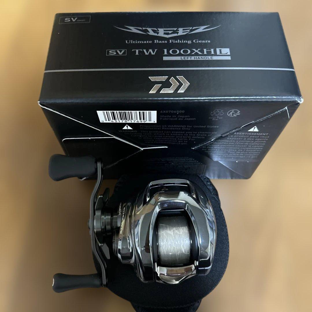 【未使用】ダイワ スティーズSV TW 100XHL 左ハンドル
