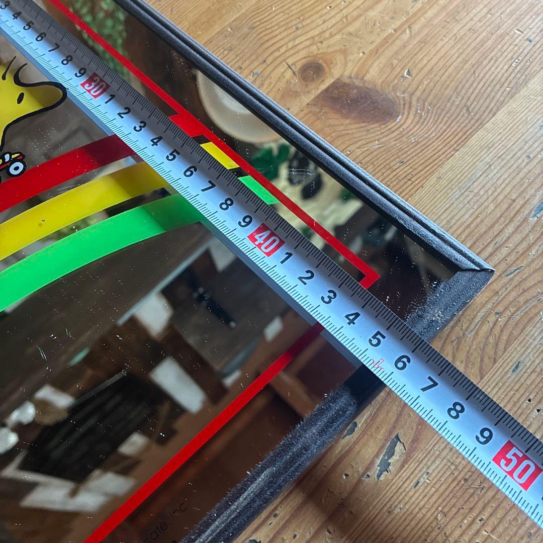 スヌーピー & ウッドストック ミラー　レトロ　ヴィンテージ