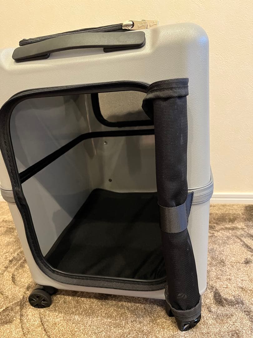 【一度のみ使用】PETiCO ぺットキャリー Lサイズ　サンドグレー