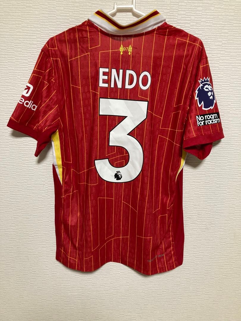 24-25 プレミアリーグ リバプール 遠藤航 ユニフォーム（H）