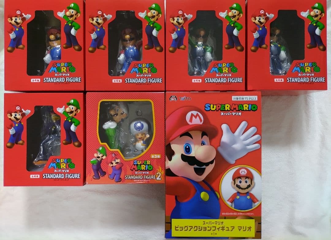 スーパーマリオ マリオ ルイージ ワルイージ キノピオ フィギュア⑦