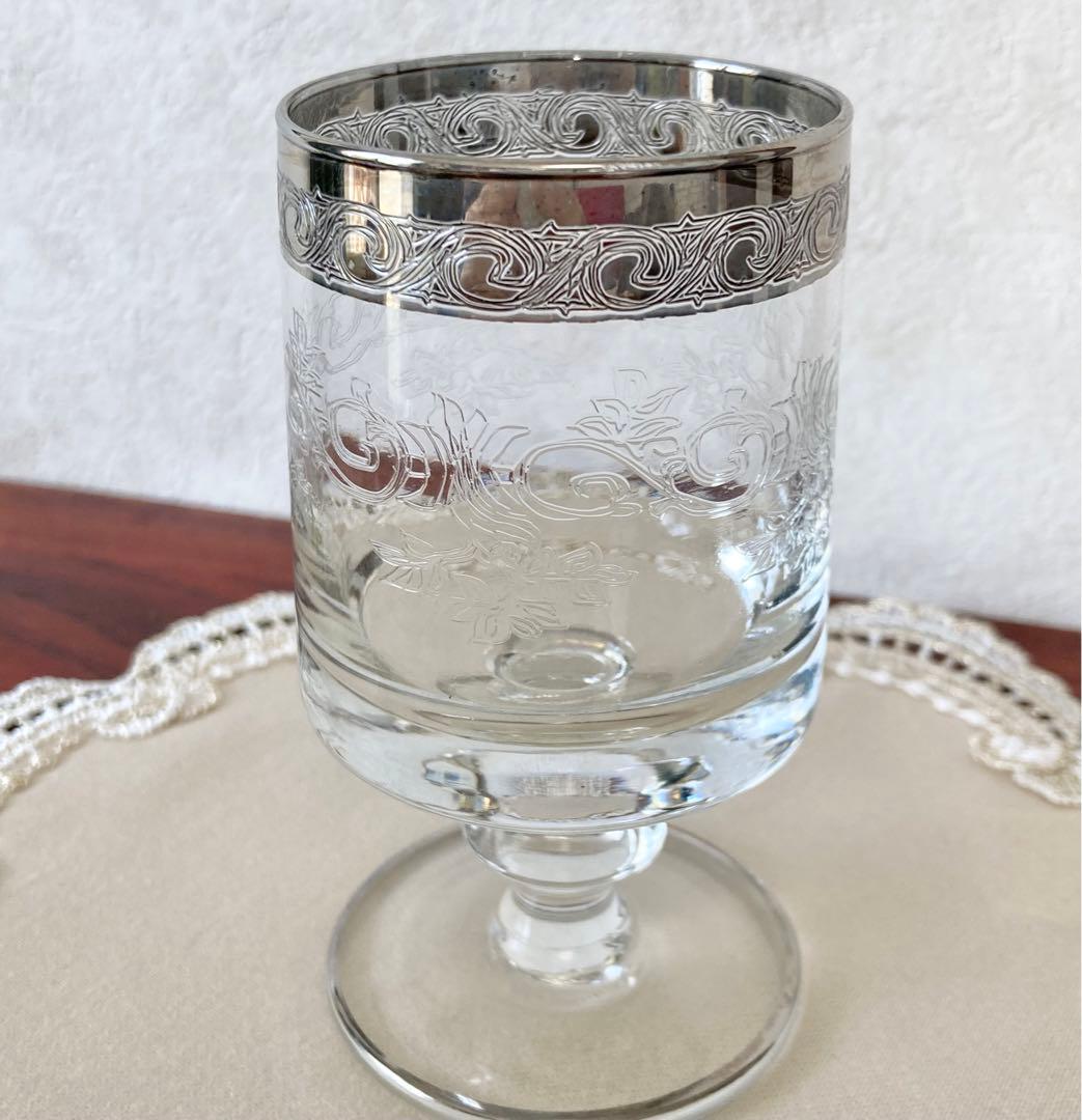 ヴェネツィアンガラス　ワイングラス　ショットグラス　ムラーノガラス　メディチ