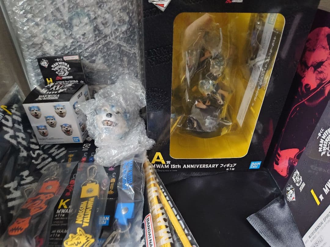 一番くじ MAN WITH A MISSION 15thANNIVERSARY