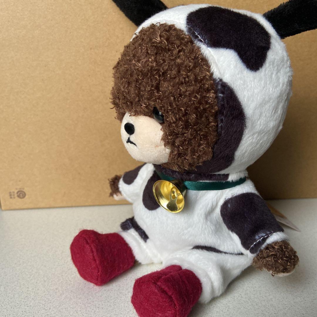 キディランド　2021年　干支 うしさん　 モコモコ ジャッキー S ぬいぐるみ