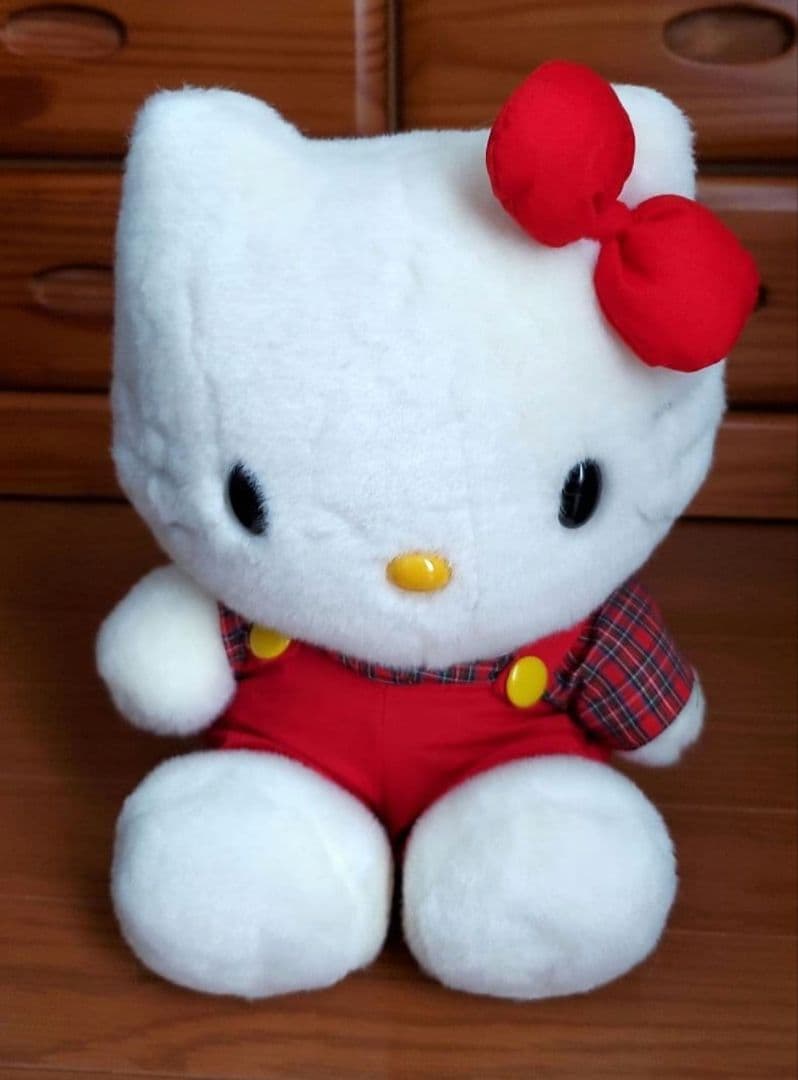 90年代　1998年　日本製　ヴィンテージ　ハローキティ ぬいぐるみ