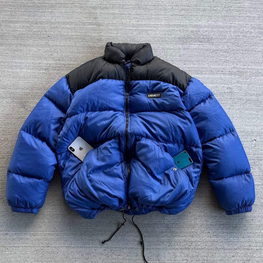 90s USA製　FARWEST puffy ダウン　stussy oakley