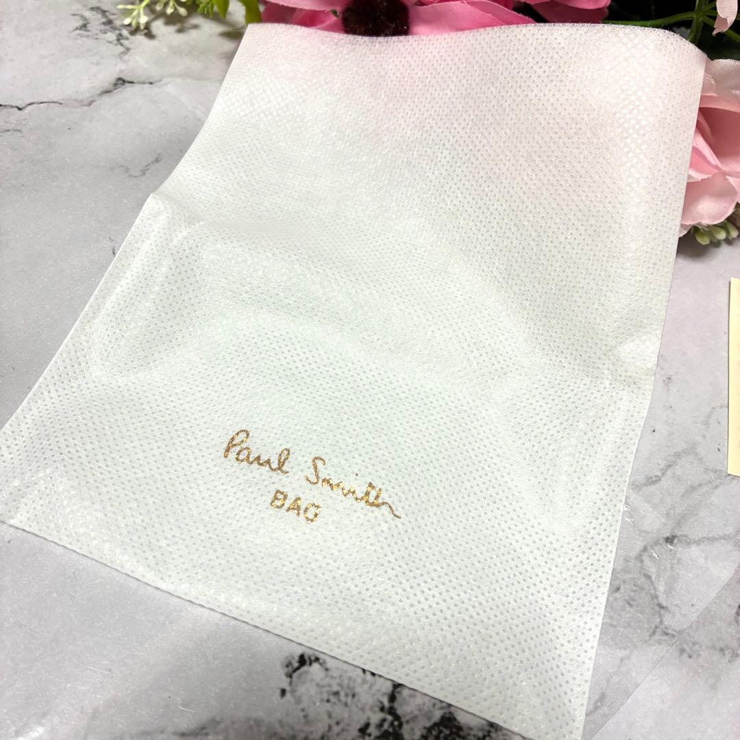 【未使用品】ポールスミス 名刺入れ カードケース フォールデッドエッジ ブラック