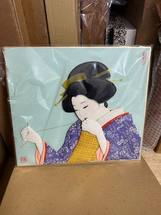 静流　家元　押し絵9