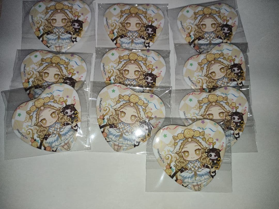 第五人格 スイパラ 4周年 缶バッジ 少女 IdentityV