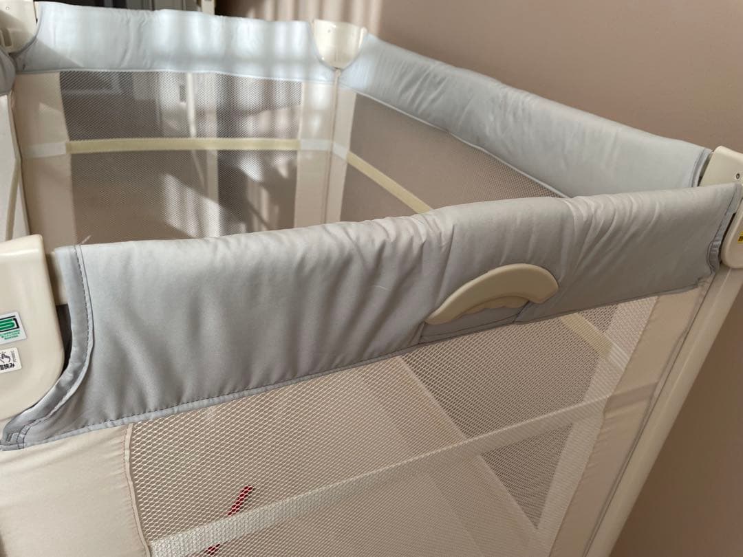 【超美品】ApricaココネルエアーAB ホワイトグレー【取説・収納バッグ付】