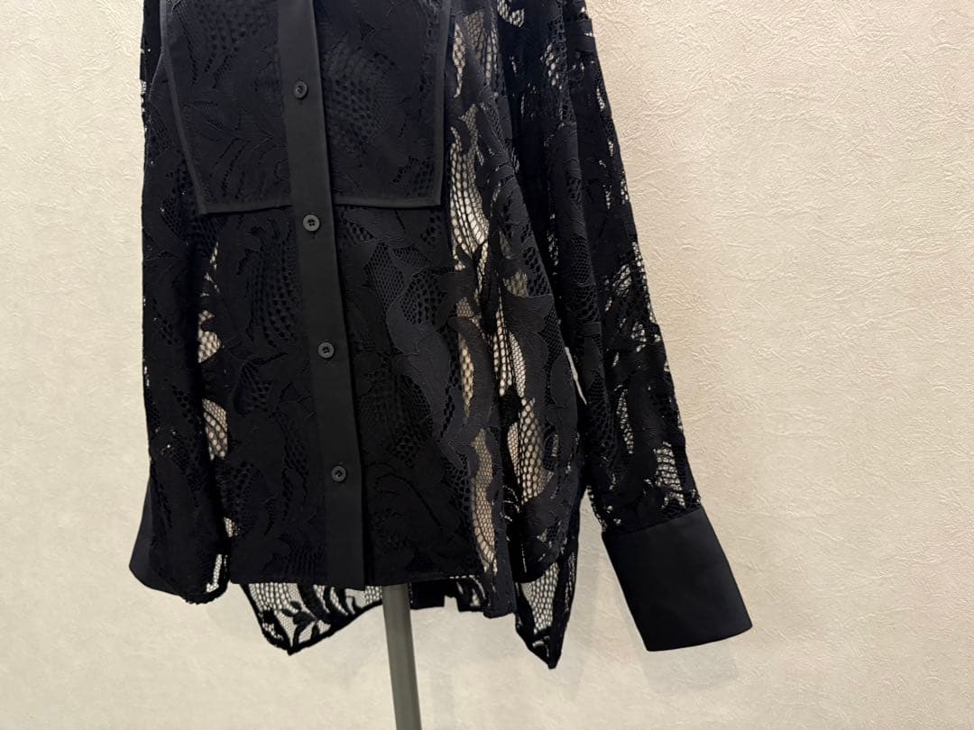 DialaADORE 57,200円24S/S ボタニカルレースブラウス