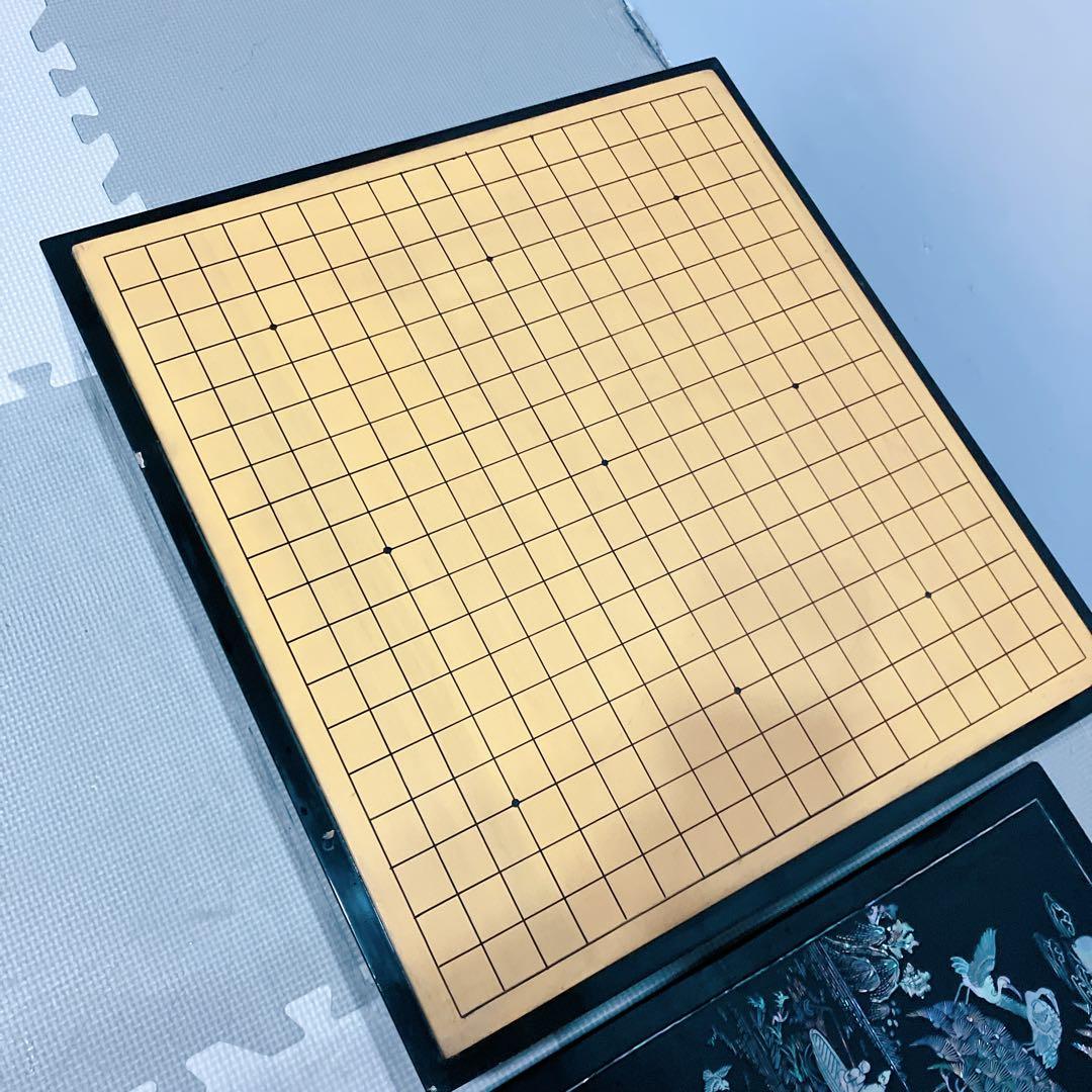 螺鈿細工　碁盤　昭和レトロ　囲碁版　李朝 アンティーク