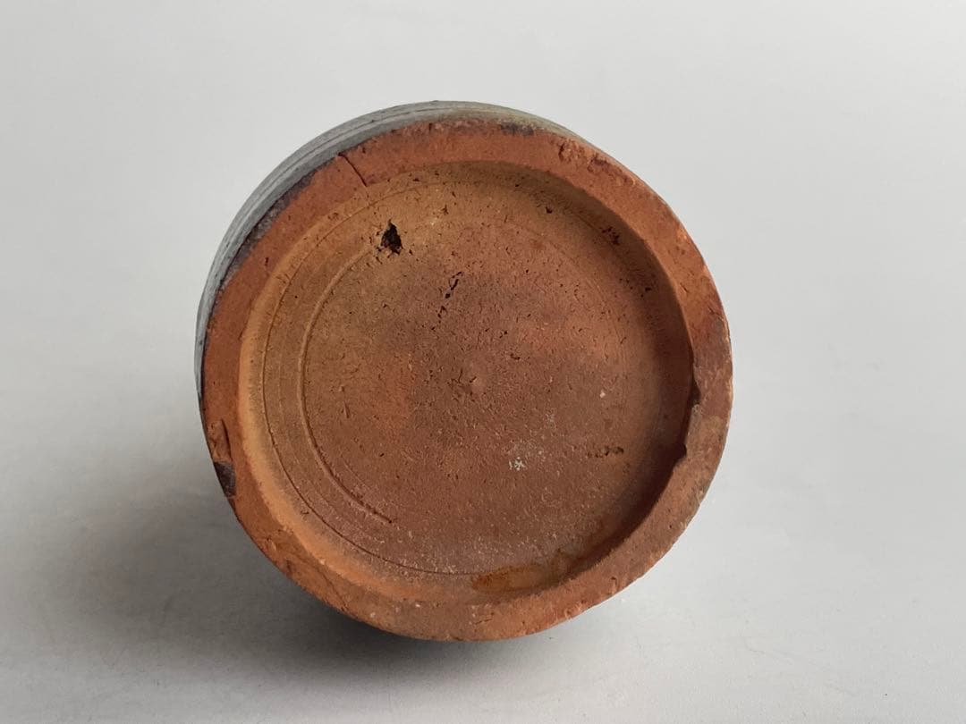 骨董　アンティーク　琉球古陶　沖縄　酒器　褐釉徳利　一輪挿し　渡名喜瓶　嘉瓶