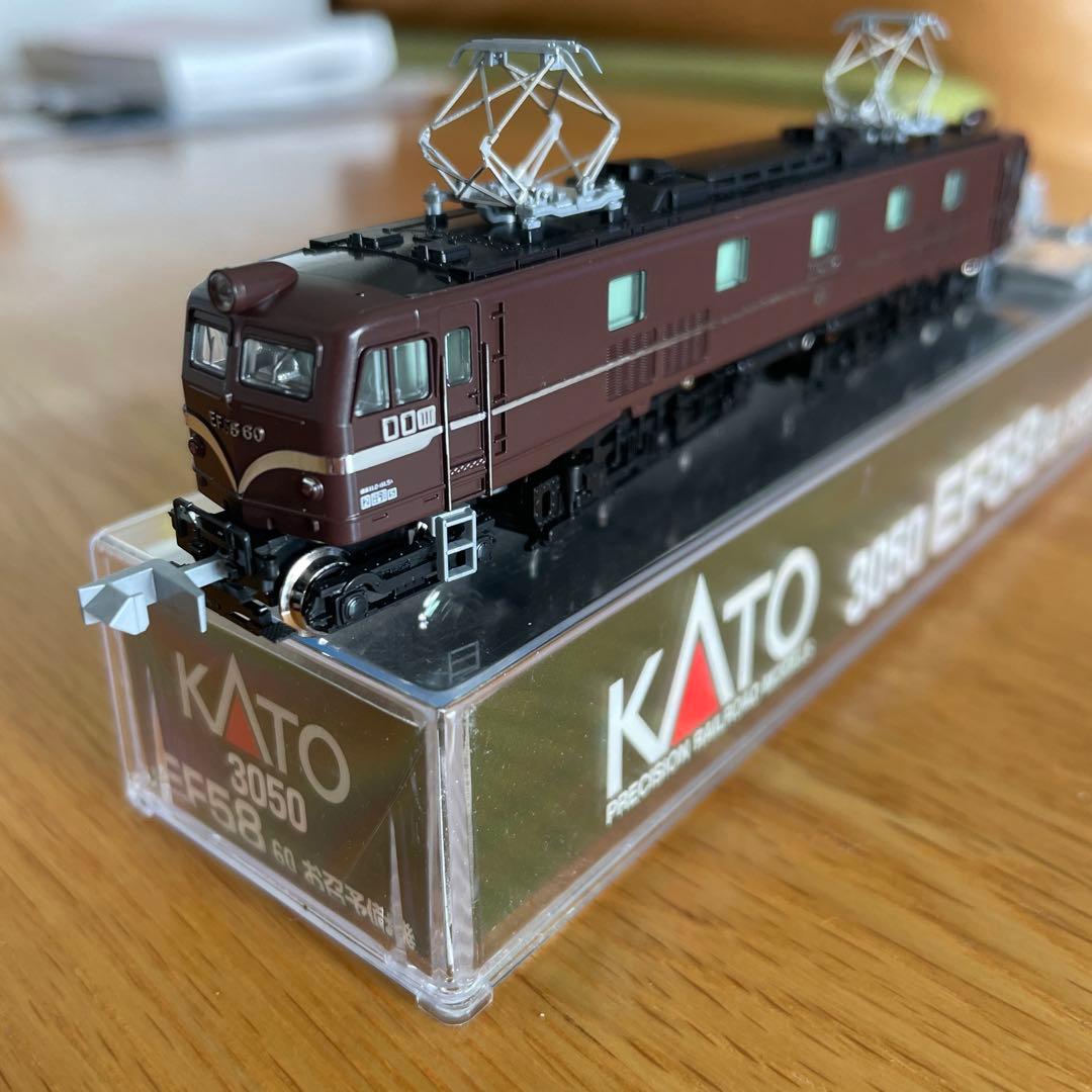 【新同】KATO 3050 EF58 60お召予備機日章旗⑤2018年最新ロット