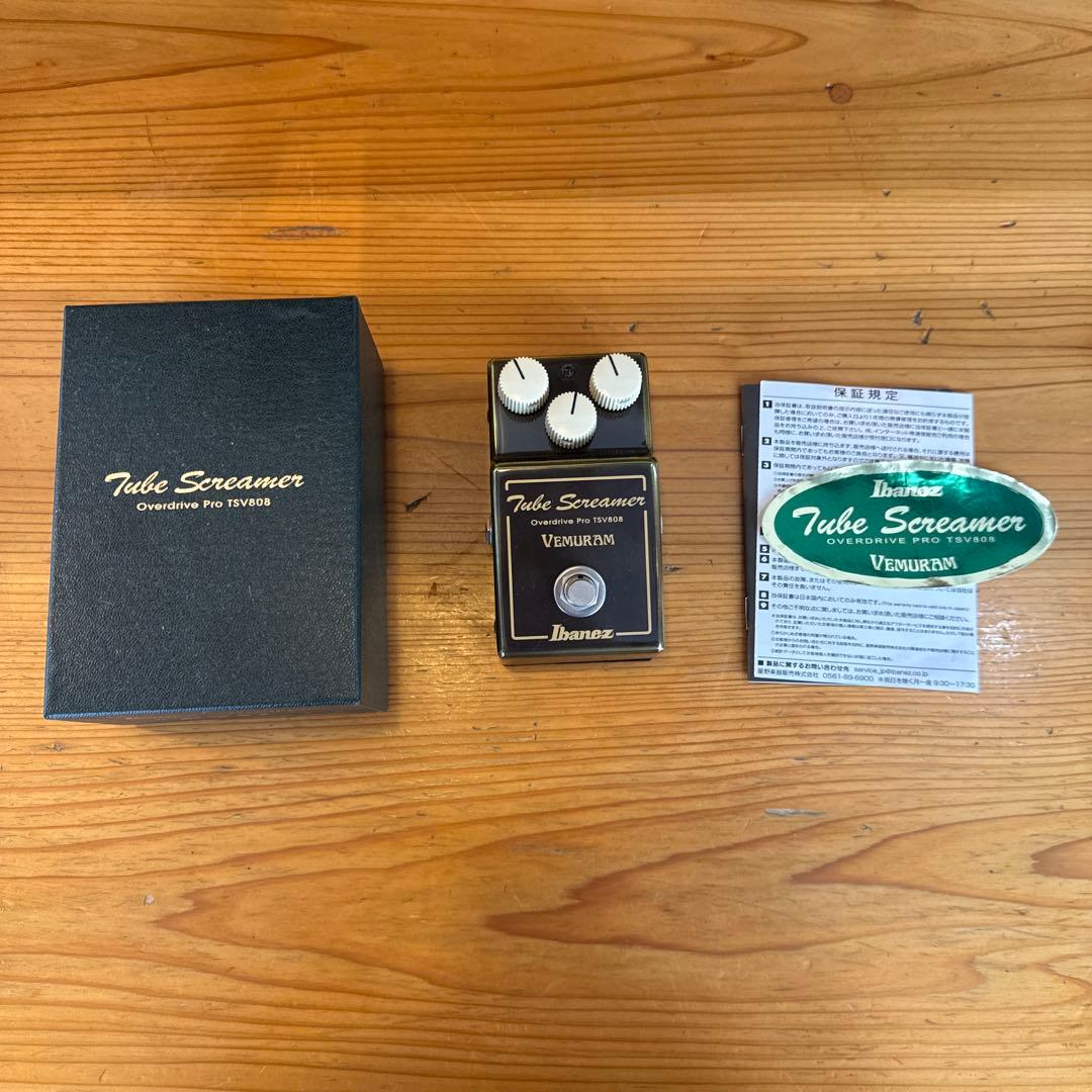 未使用Ibanez 限定Tube Screamer Vemuram TSV808