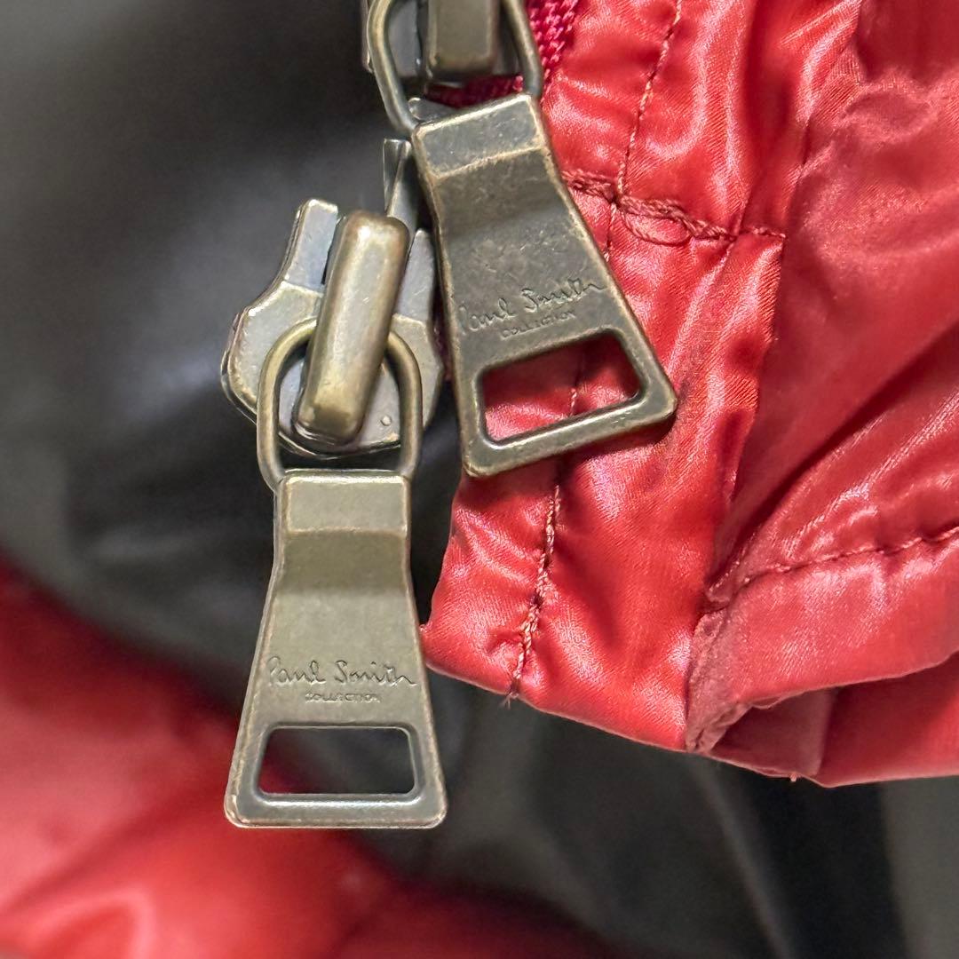 美品✨ ポールスミスコレクション　ファーダウン　2way 光沢　y2k