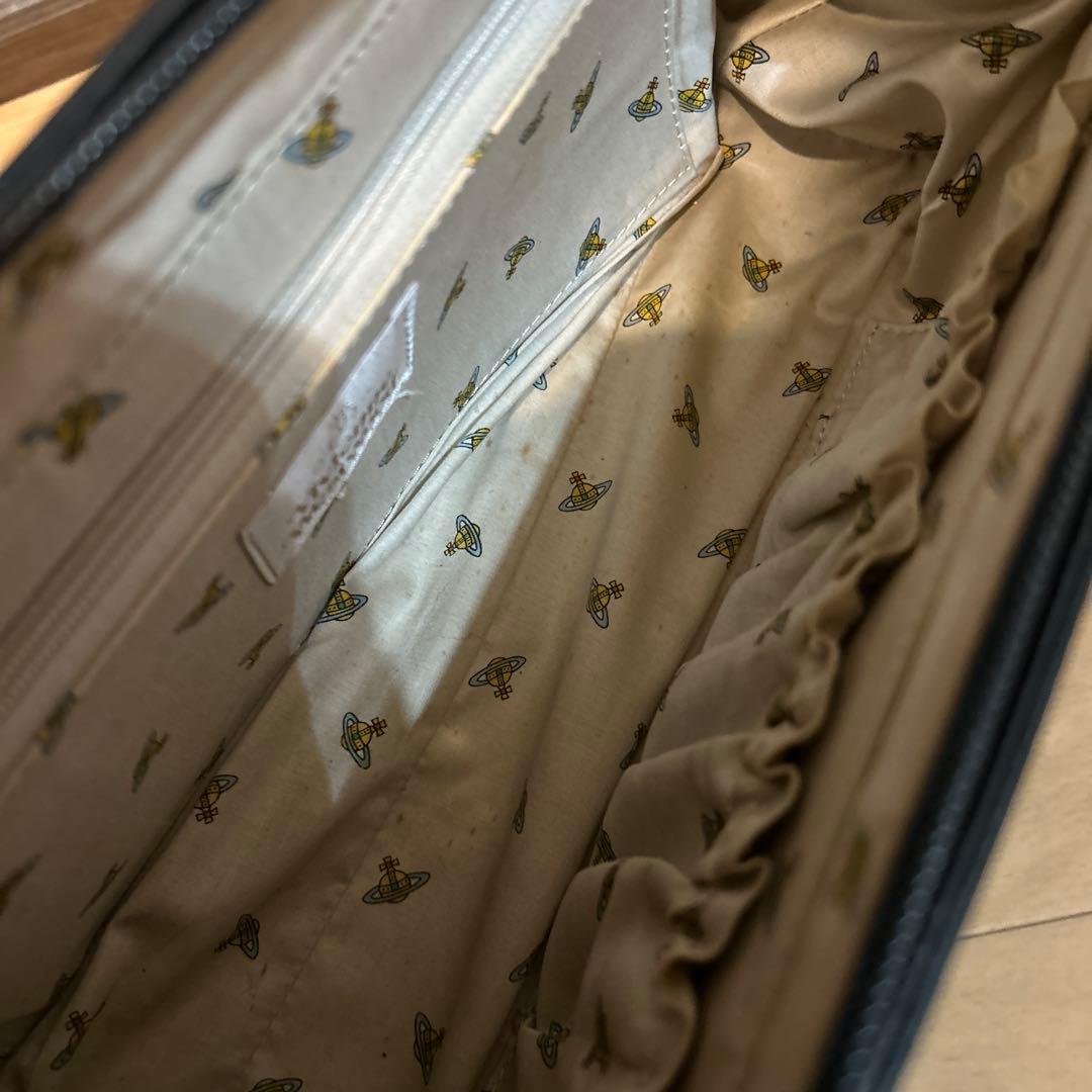 希少　廃盤　viviennewestwood ブラックレザー ハンドバッグ