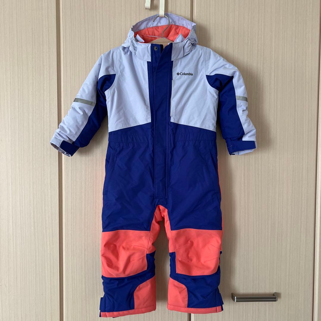 【極美品】コロンビア スノーウェア バガIIIスーツ 4T つなぎ100 110