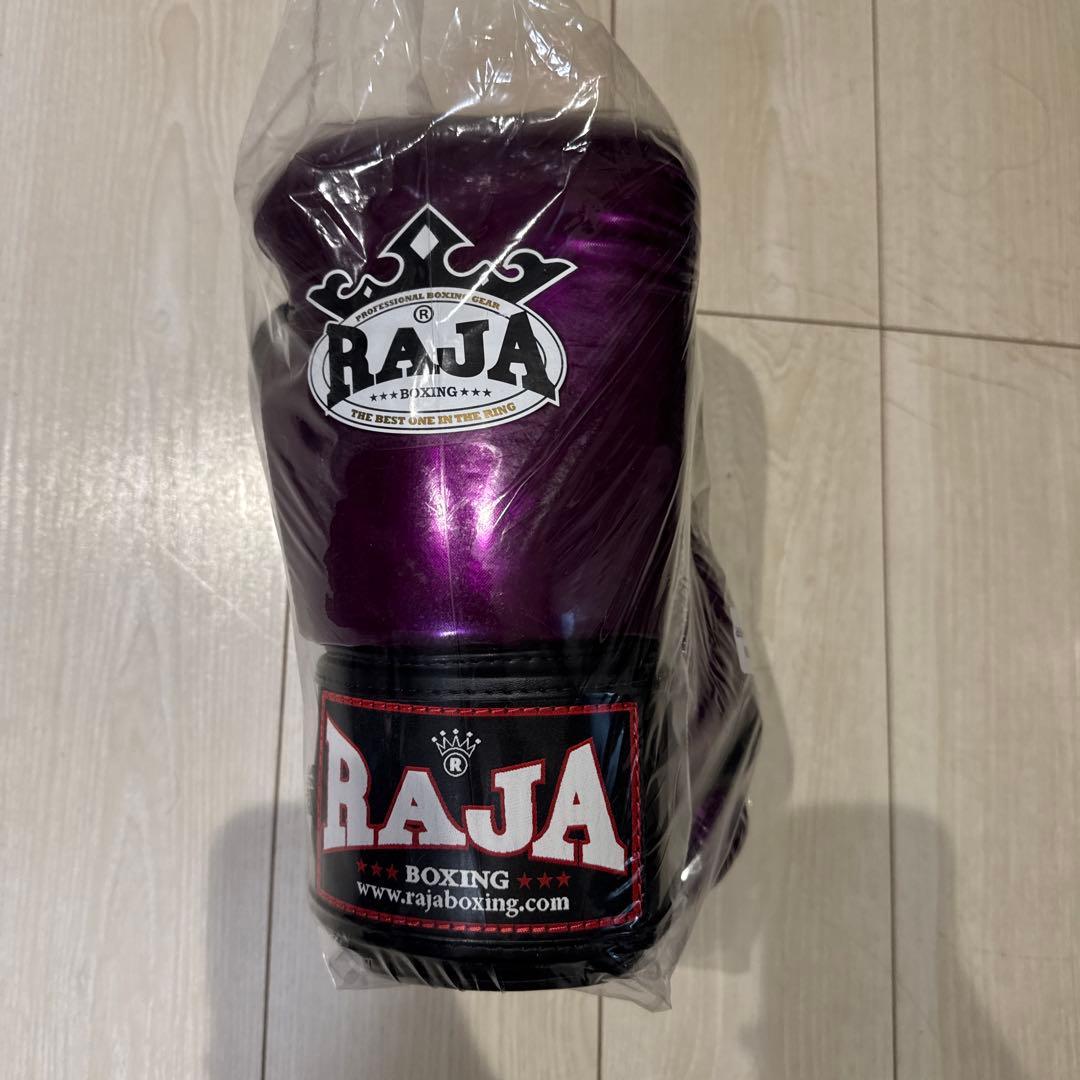 RAJA ボクシンググローブ パープル　14oz 新品