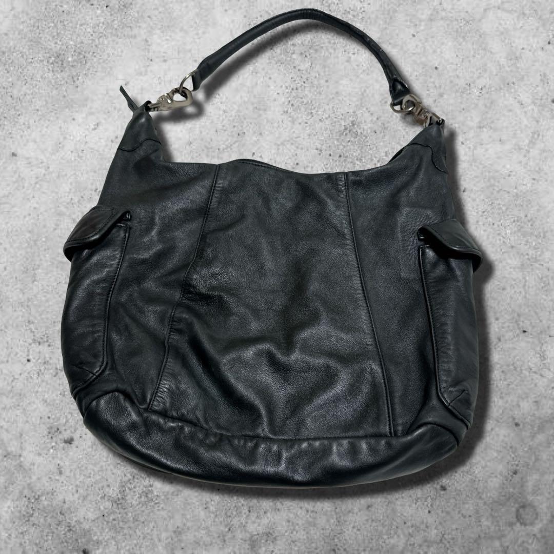 バッグ 00s archive shoulder bag leather grunge