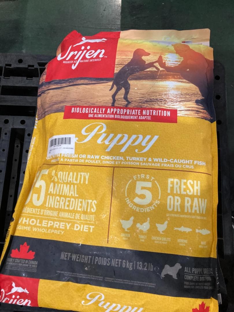 正規品 カナダ産 Orijin オリジン パピー 6kg ドッグフード まとめ可