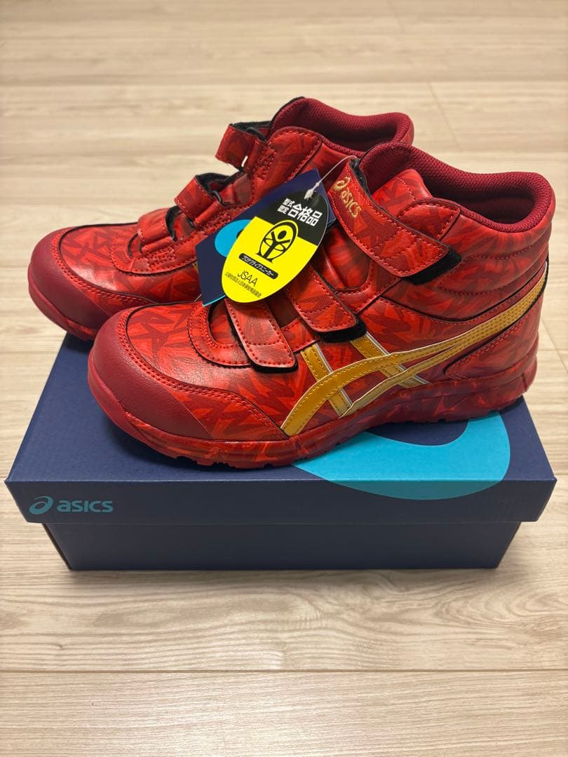 asics WINJOB REDHOT 安全靴 25.0 新品未使用