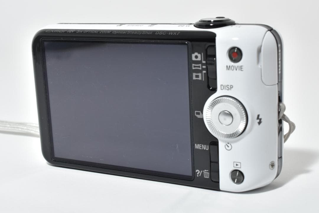 【美品】SONY Cyber-shot DSC-WX7 ホワイト　動作確認済