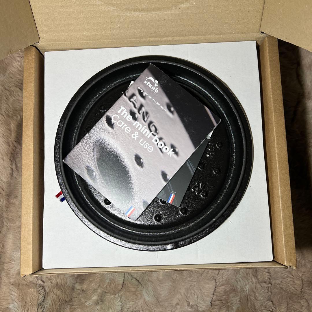 ストウブ　ピコ ココット ラウンド グレー 22cm IH対応