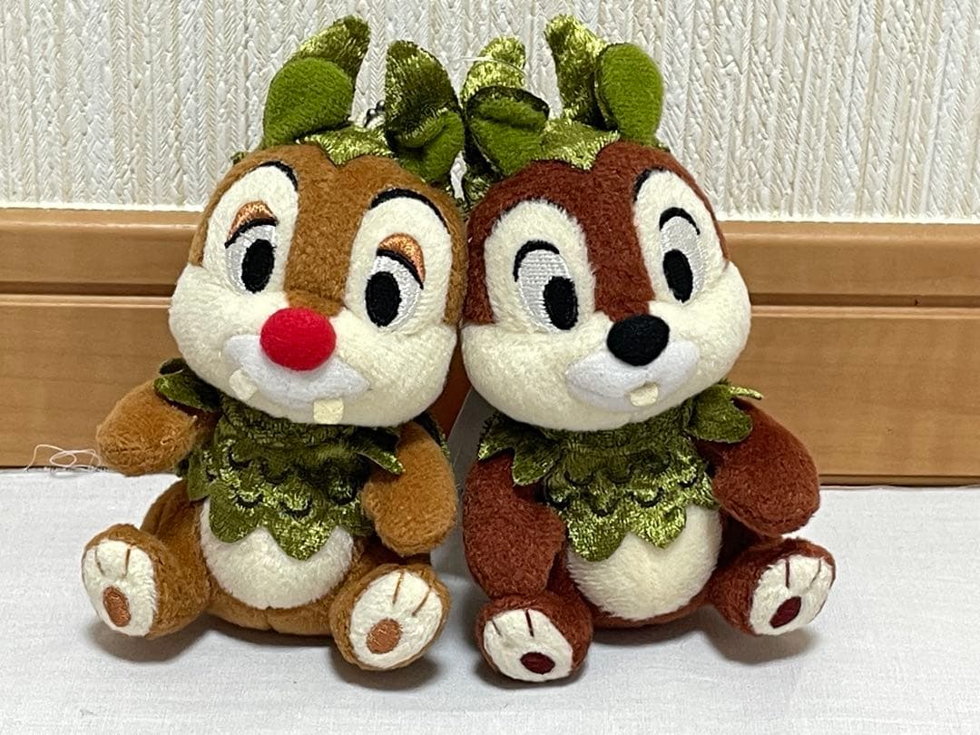 【未使用】ディズニーランド チップとデール ぬいぐるみ ハロウィン限定 タグ付き