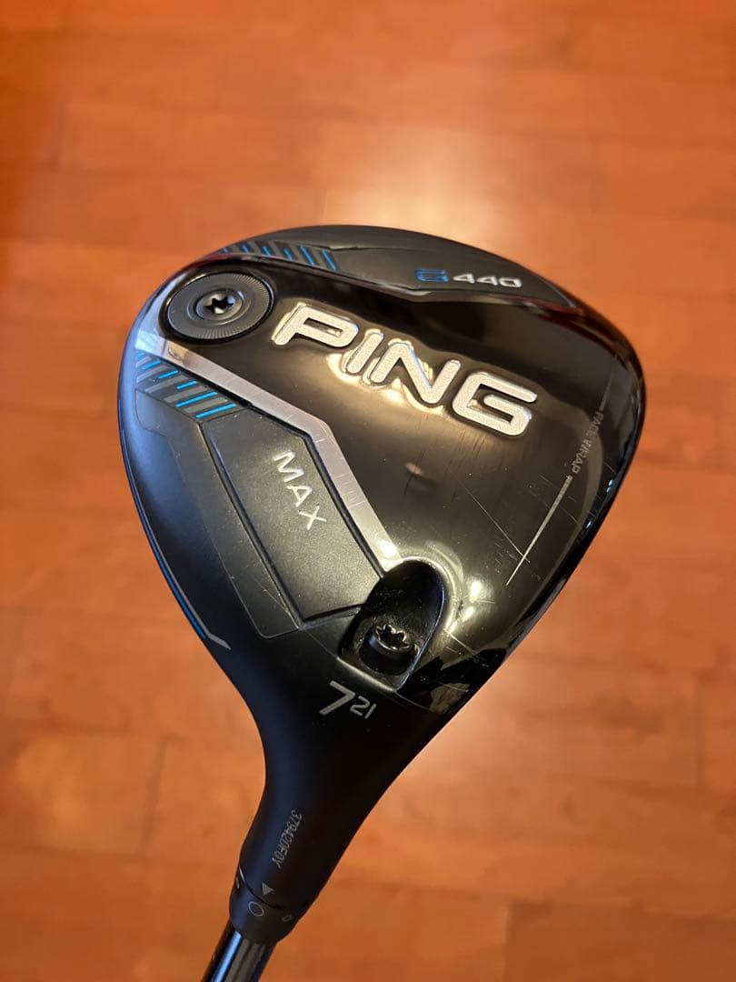 PING G440 MAX 7W【TOUR BLACK 75S】
