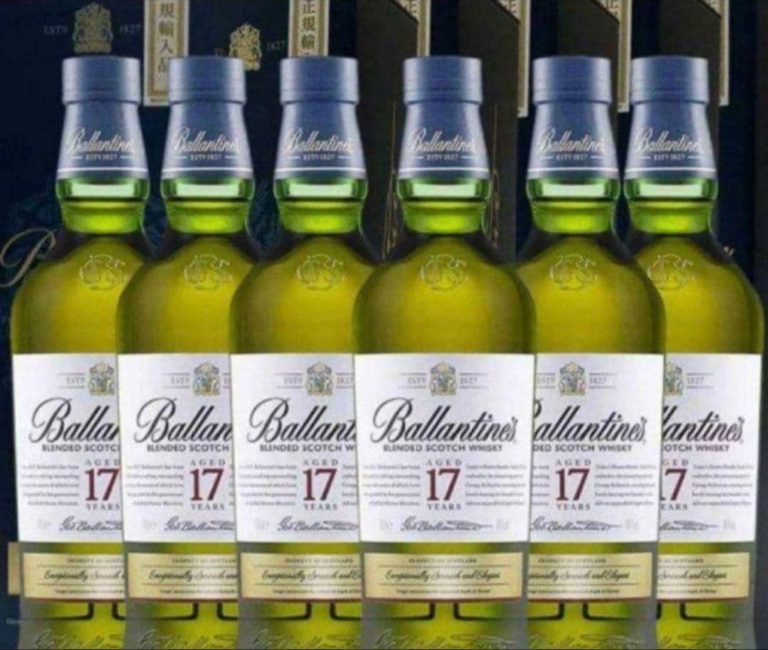 正規品バランタイン17年　お買得６本セット