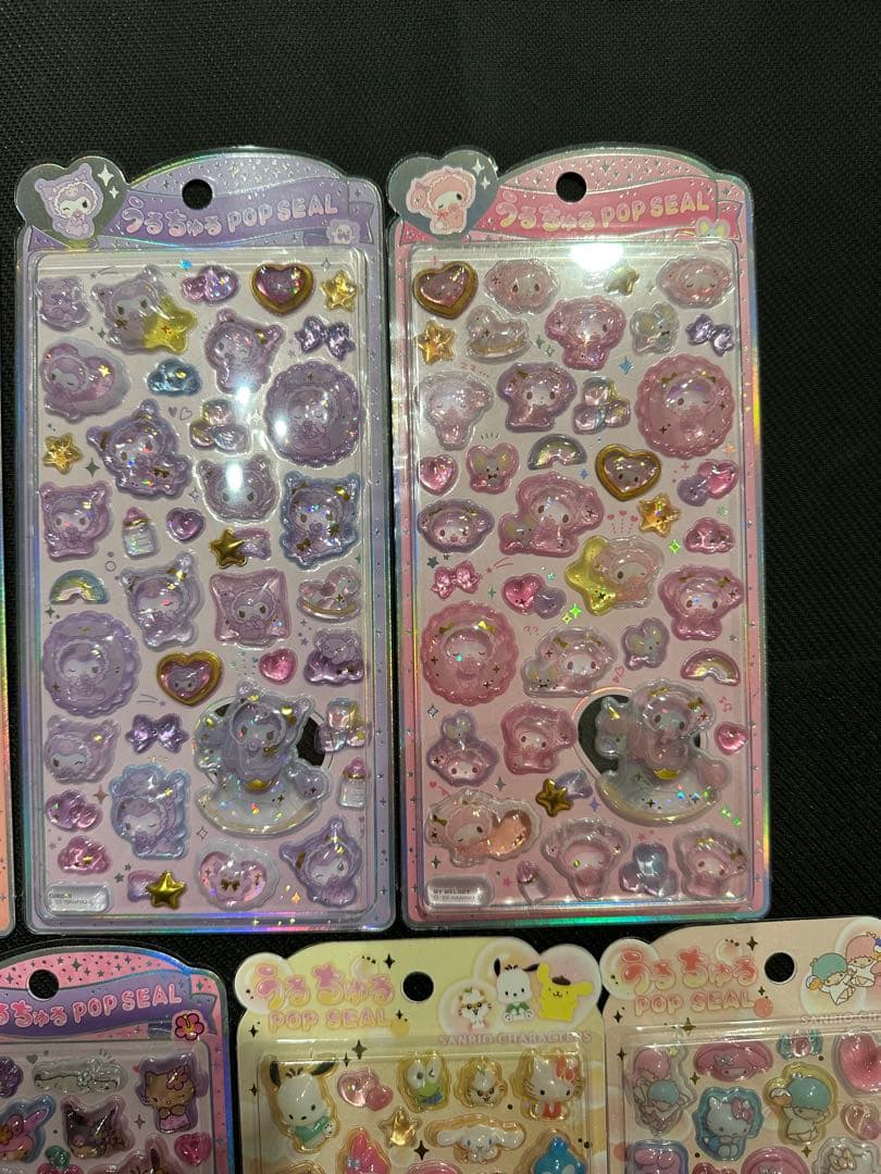 【正規品】うるちゅるポップシール　サンリオ