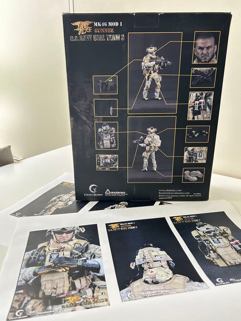 絶版　1/6 U.S.ネイビーシールズ　チーム3