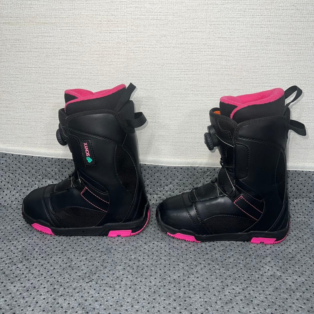 数回使用 レディース 23cm SIONIX atop ダイヤルブーツ