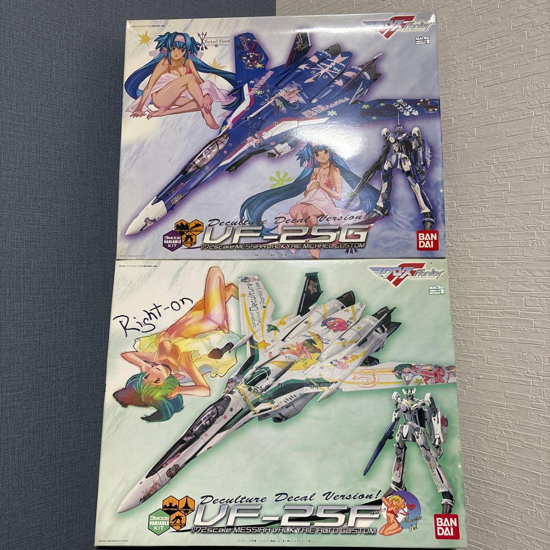 バンダイ 1/72 VF-25Fメサイアバルキリー ランカデカルチャーデカール