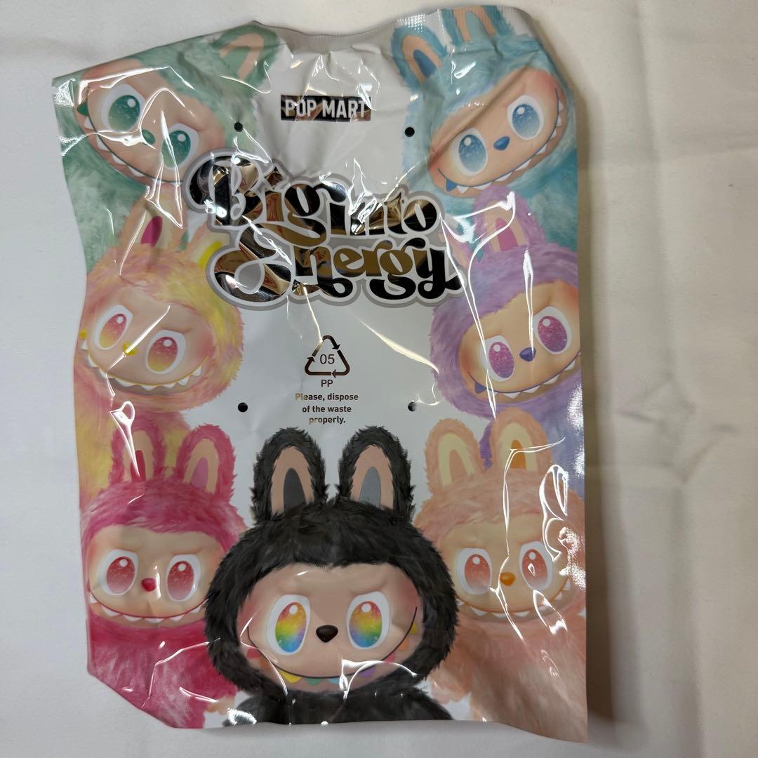 Labubu Big into energy ラブブ シークレット ID 黒