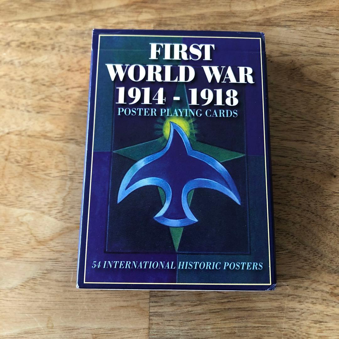 ヴィンテージトランプ　アメリカプロパガンダ(第一次世界大戦)　絶版品