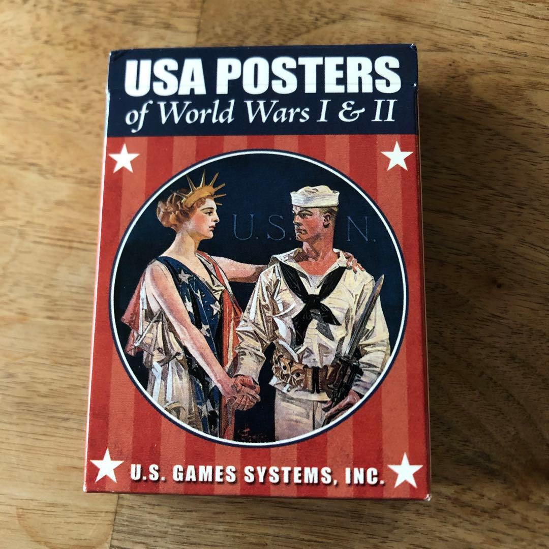 ヴィンテージトランプ　アメリカプロパガンダ(一次、二次世界大戦) 絶版品