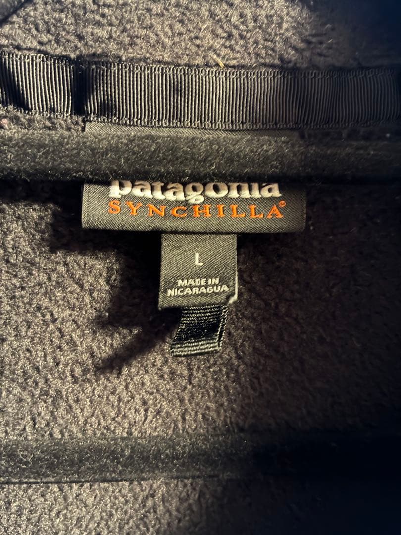 patagonia Synchilla ベスト Lサイズ ブラック