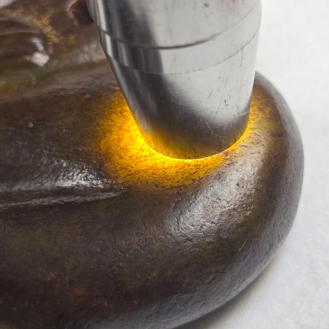 大型祭祀器 上古石器 河磨玉 紅山文化 太陽神追日像 霊の媒介 巫観石器 置物