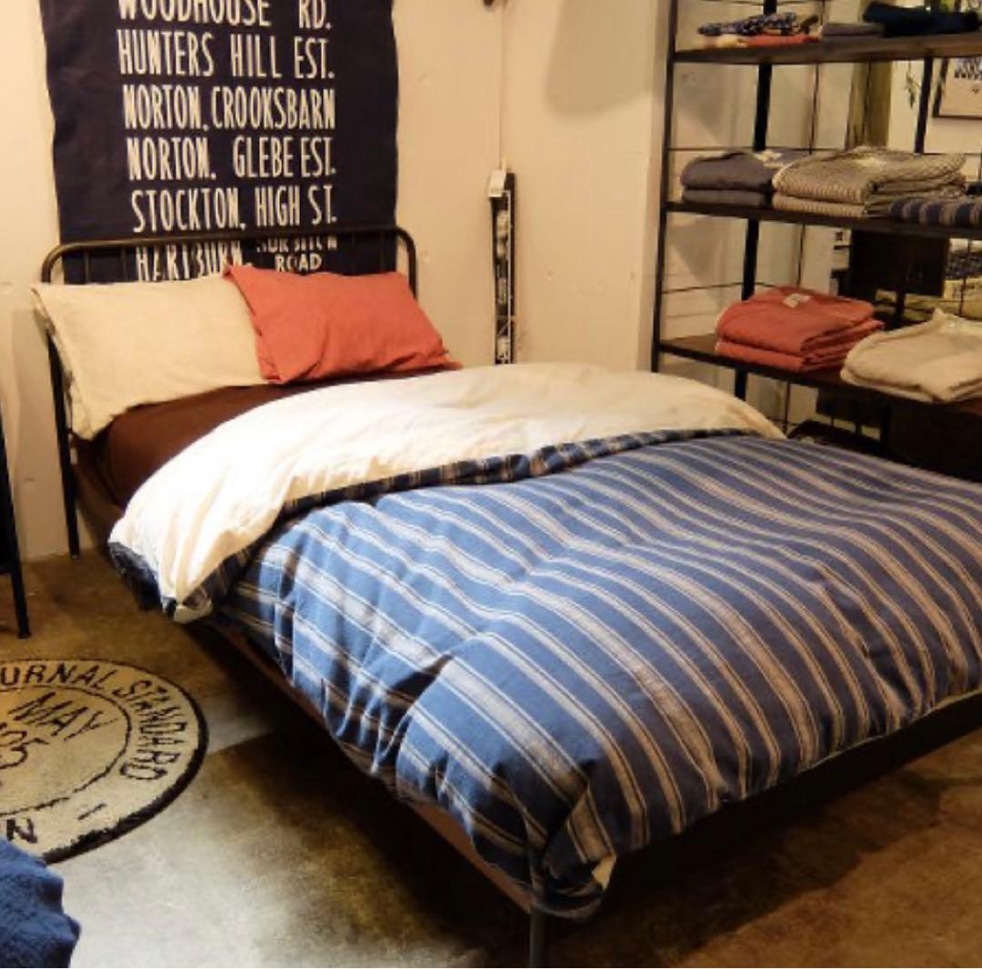 【最終！大幅値下げ】ジャーナルスタンダードファニチャー　ダブルベッドフレーム