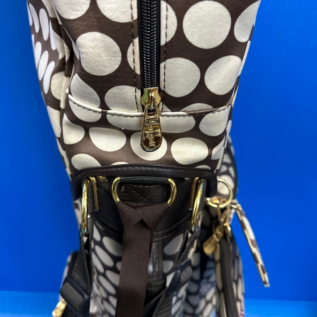 Keri水玉模様 ゴルフキャディバッグ美品週末値下げ中