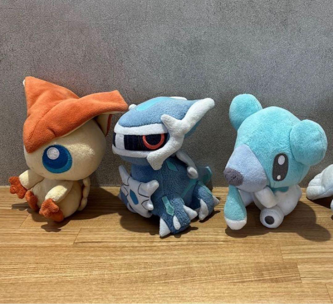 【廃盤/ポケモンドールズ】ビクティニ　ディアルガ　クマシュン