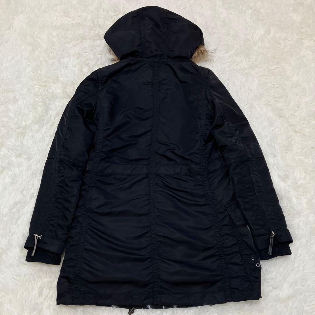 (美品)BURBERRY LONDON　モッズコート　ブラック　ライナー付き