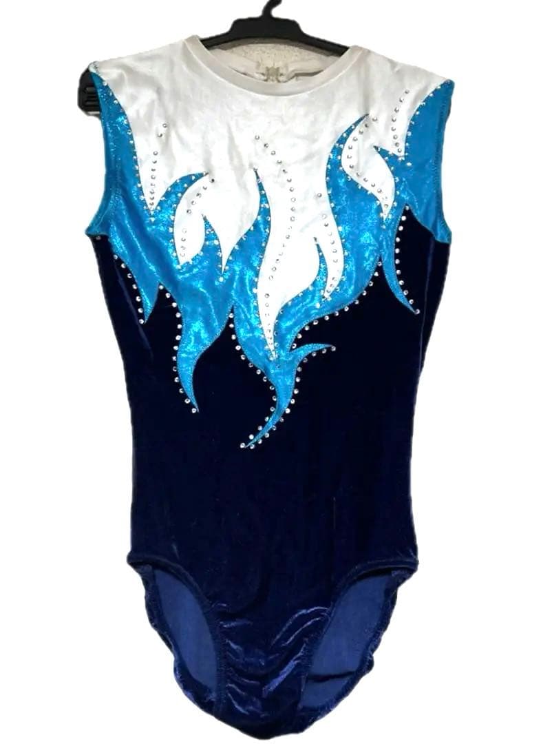 競技用　レオタード　袖なし