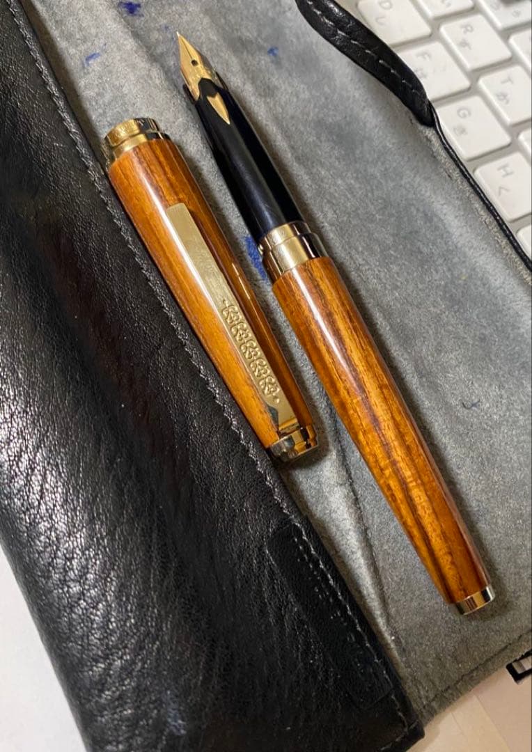 セーラー　銘木シリーズ　万年筆　木の種類不明