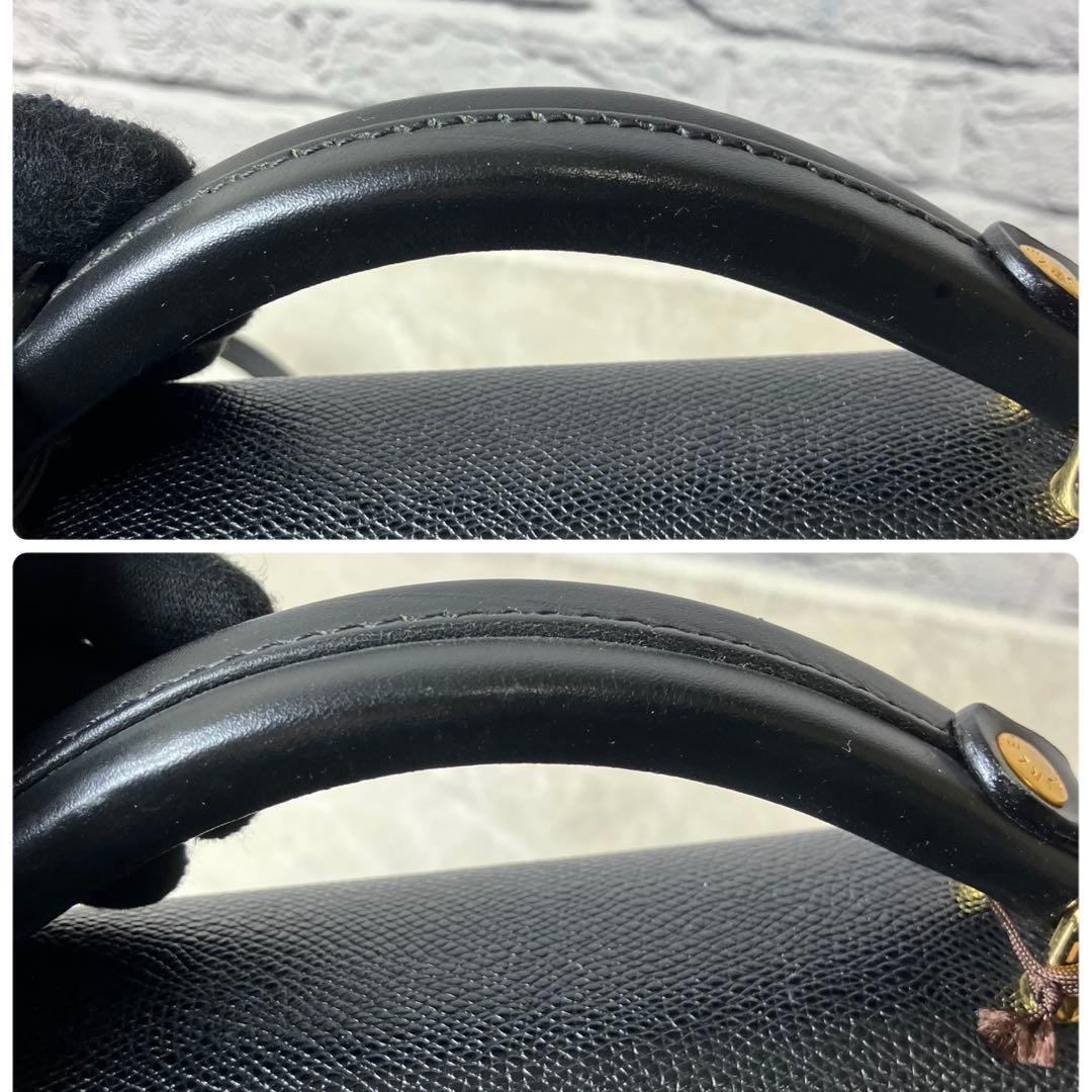 美品✨ LE TANNEUR 2way サフィアーノレザー 牛革 ダレスバッグ