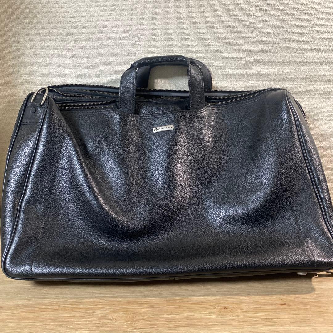 protectA ビジネスバッグ 本革 多機能 ハンドバック ショルダーバッグ