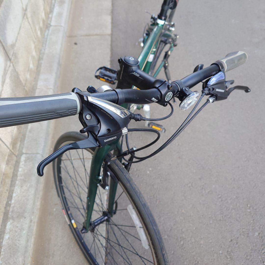 【手渡し　東京都】トレック　7.3FX グリーン　445mm　シフト不調