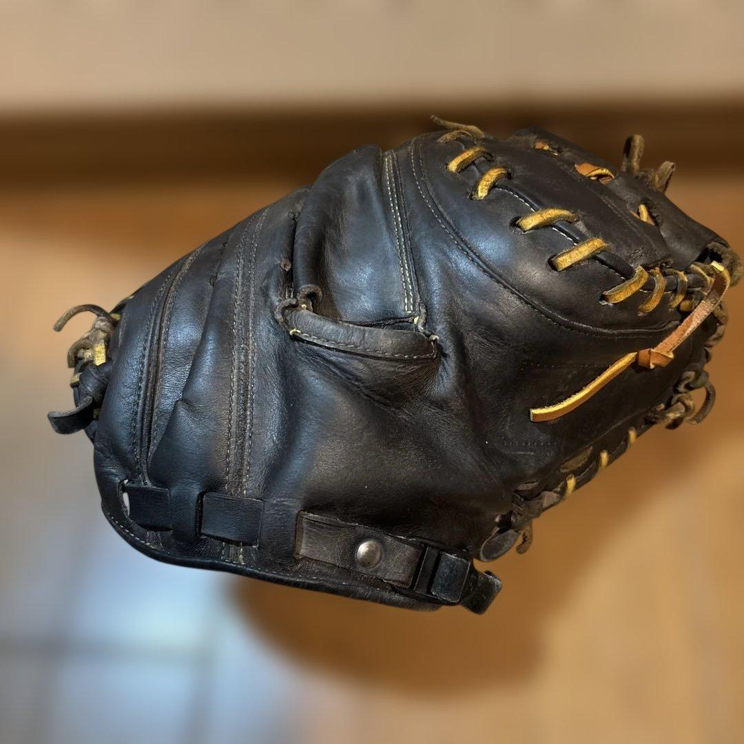 シュアプレイ(SP) 黒　硬式用キャッチャーミット